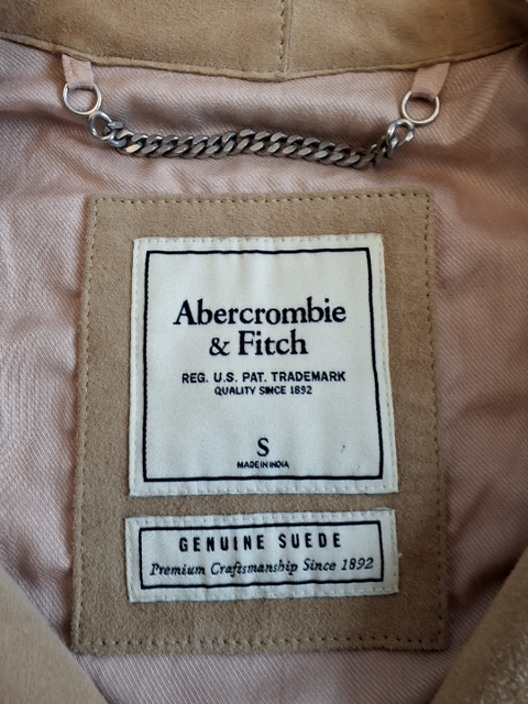 Abercrombie & Fitch Ruskind Jakke (O338)